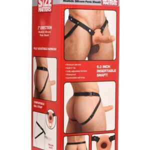 you can slip your rod into the sheath and enjoy giving them the full monty! It`s perfect for those with ED