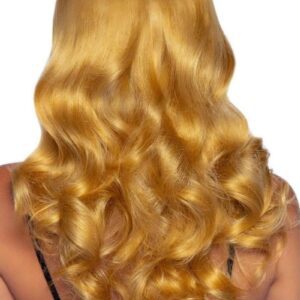 24 Misfit Long Wavy Bang Wig. O/S DARK BLOND
