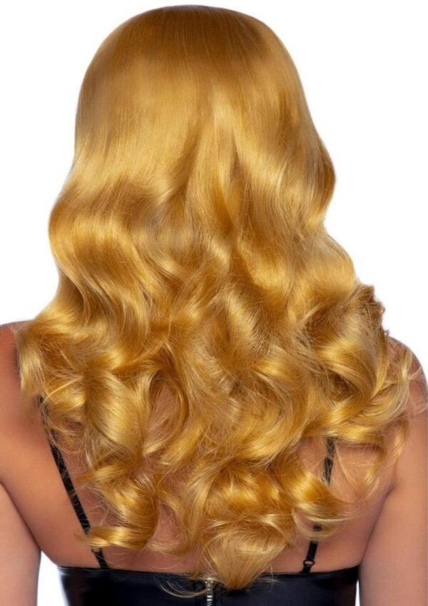 24 Misfit Long Wavy Bang Wig. O/S DARK BLOND