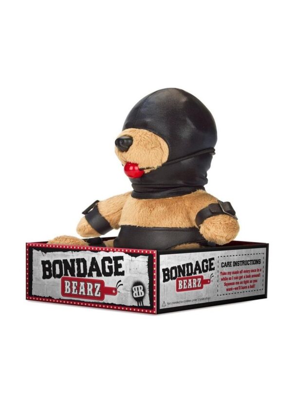 gagged teddy bear.