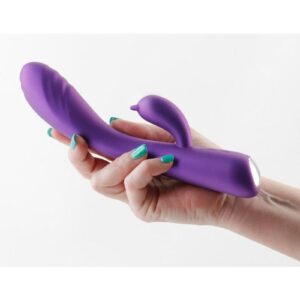 7 explosive functions and 10 modes. Rechargeable and suitable for all lubricants. Compatible with silicone lubricant. Product is phatlate free.  Product is water resistant - not submersible.  Product has a magnetic charge port. Press and hold power button for 2 seconds to turn on/off.  Press vibrating button to cycle through speeds/functions.  Hold button for 2 seconds to power off.