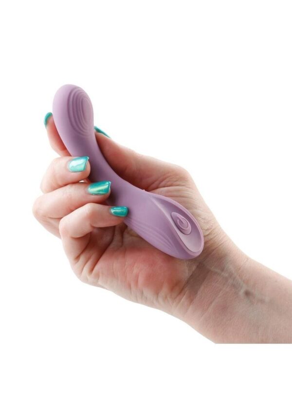 Pure delivers explosive vibrations in an elegant design. Water resistant - not submersible. Rechargeable and suitable for all lubricants.  Compatible with silicone lubricant.  3 speeds