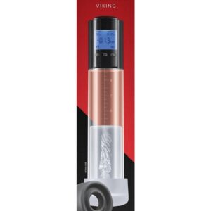rechargeable pump with LCD screen for continual stimulation. Includes a supple TPE sleeve and a stretchy silicone donut.  Insertable inches - 9.09.