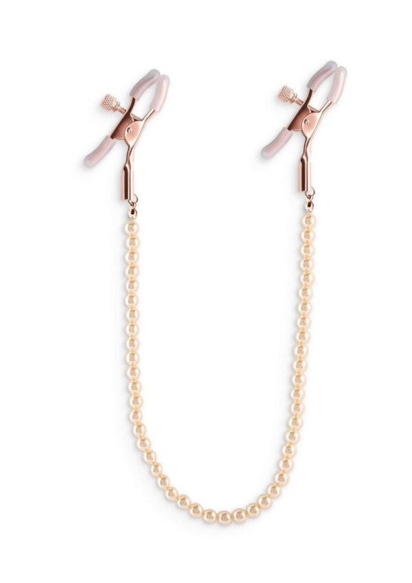 Bound Adjustable Nipple Clamps are for erotic and stimulating sensations. Made from nickel-free metal