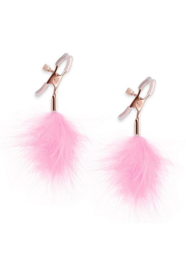 Bound Adjustable Nipple Clamps are for erotic and stimulating sensations. Made from nickel-free metal