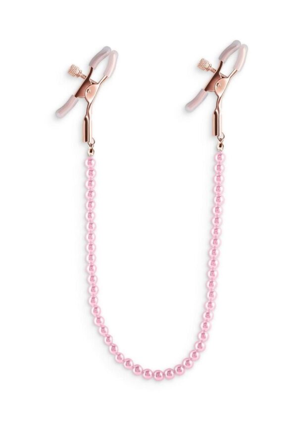 Bound Adjustable Nipple Clamps are for erotic and stimulating sensations. Made from nickel-free metal