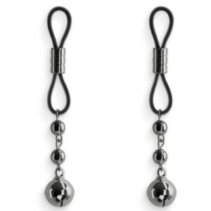 Bound Adjustable Nipple Clamps are for erotic and stimulating sensations. Made from nickel-free metal