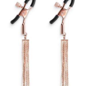Bound Adjustable Nipple Clamps are for erotic and stimulating sensations. Made from nickel-free metal