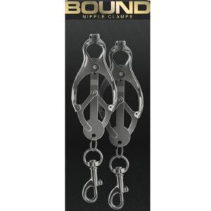 Bound`s clamps feature silicone tips for a better comfort and fit.
