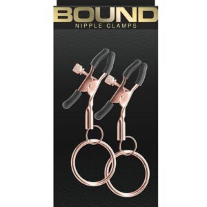 Bound`s clamps feature silicone tips for a better comfort and fit.
