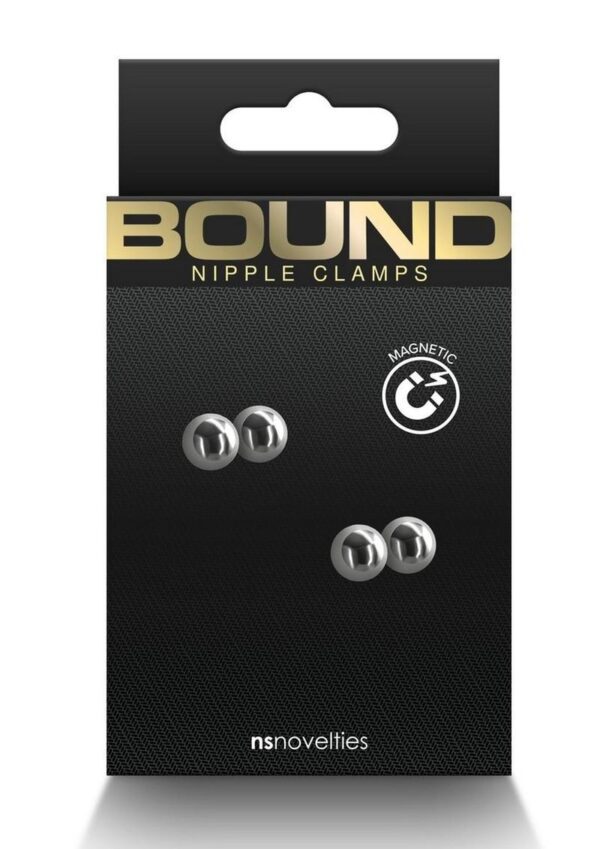 Bound`s clamps feature silicone tips for a better comfort and fit. The balls are magnetized.