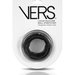 the perfect addition to your pleasure collection. This unique product features a heavy steel ring encased in 3 times the stretch liquid silicone