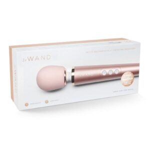 Le Wand Petite Vibrating Massager is smaller in size