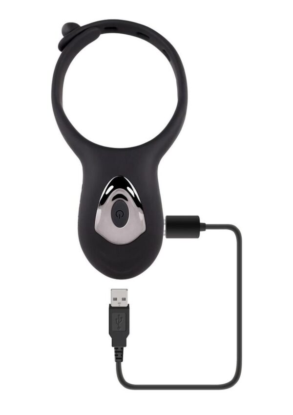 angled 10-speed stimulator Vibrating flexible 10-speed silicone stem Dual motors operate independently with remote Made from black chrome-finished ABS plastic Stimulators and buttons made from soft silicone Button on toy lights up when in use Waterproof andamp; submersible Phthalate andamp; latex free Magnetic rechargeable