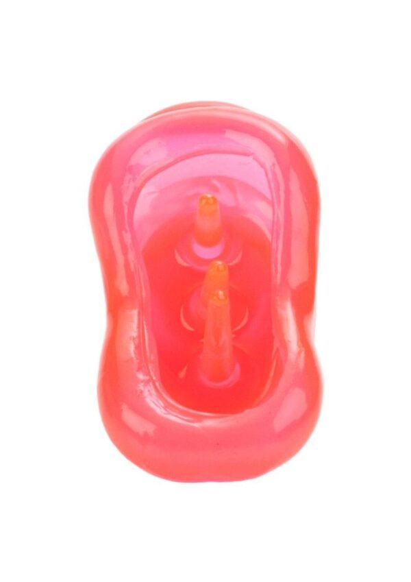 and pleasing pistolettes that lick your clit with synchronous motions. Let them serenade you with intense stimulation while the soft outer mouth forms an amazing suction cup that will drive you wild with pressure and pleasure. Press this comfortable