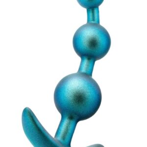 For anyone looking to explore new anal sensations alone or with a partner! Anal Adventures Matrix is ready to delight! The Gamma Plug is rounded for easy ion and has three progressive beads for further stimulation and a massaging feel during play! The StayPut technology ensures this plug remains securely inside the body and the AnchorTech base keeps it anal safe and comfortable for long term wear. The Gamma Plug has silky smooth UltraSilk&amp;#xae; and is made of soft pure platinum cured Puria silicone
