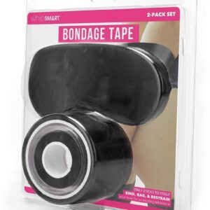 this tape is extremely versatile for all levels of play. Create all kinds of restraints on any part of your lover`s body. The tape is easy to remove with no sticky residue