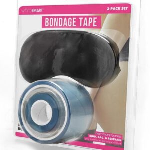 this tape is extremely versatile for all levels of play. Create all kinds of restraints on any part of your lover`s body. The tape is easy to remove with no sticky residue