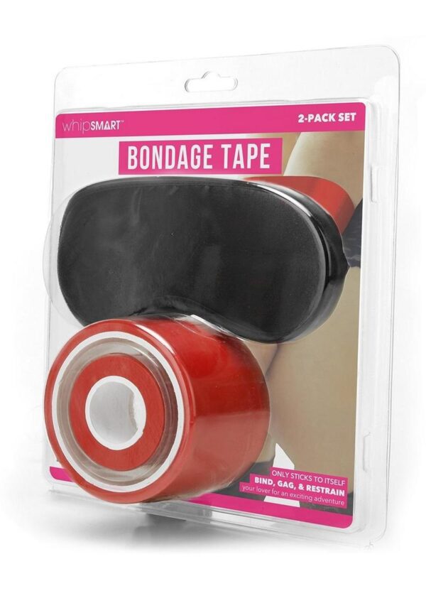 this tape is extremely versatile for all levels of play. Create all kinds of restraints on any part of your lover`s body. The tape is easy to remove with no sticky residue