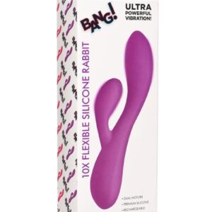 the rabbit arm stimulates your clitoris for dual stimulation! Enjoy 3 speeds and 7 patterns from two different motors that double your pleasure both inside and out! Made out of silky smooth