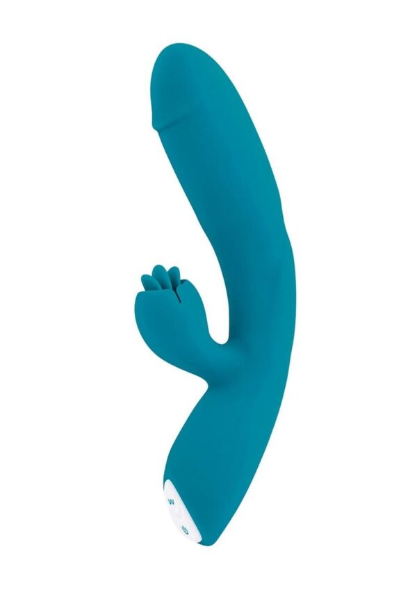This curvy dual vibe has an extraordinary pleasure point built right in andndash; a 3-tongue andlsquo;flickerandrsquo; that targets your primary erogenous zone to deliver pure ecstasy. Meanwhile