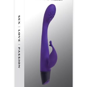 this dual motor toy curves with a gentle arc designed to effortlessly reach the G-spot. Simultaneously