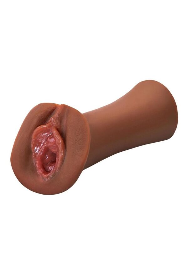 and this Juicy Snatch turns into a pleasure zone of slippery orgasmic fun! Made with our award-winning Fanta Fleshandreg; material and designed with super-realistic details