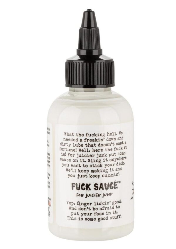 Everything is better with sauce on it! Indulge in the thrilling sensation of Fuck Sauceandtrade; Cum Scented Lubricant