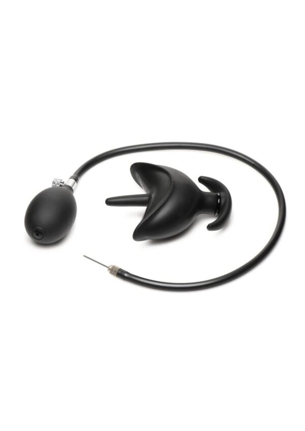 round sides to the anchor for easier ion. Anal enthusiasts of all levels will enjoy how the 3.2 inch long and 1.8 inch wide plug expands to 5 inches long and 5.5 inches wide! The intense pressure build up from within will press against the internal sphincter as the flanged base keeps the plug anchored in place. After using the soft