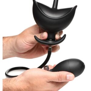 silicone bulb to pump up the plug to your chosen degree of inflation