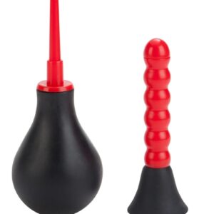 It may be used with or without ribbed attachment. It has a tapered nozzle for quick assembly