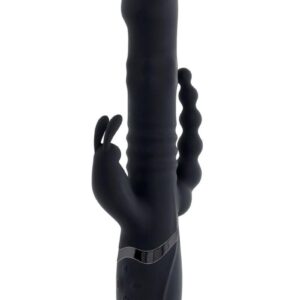 Freedom to Play:Turn it on and feel the Big Bunny Energy for yourself. Stimulating three erogenous zones at once