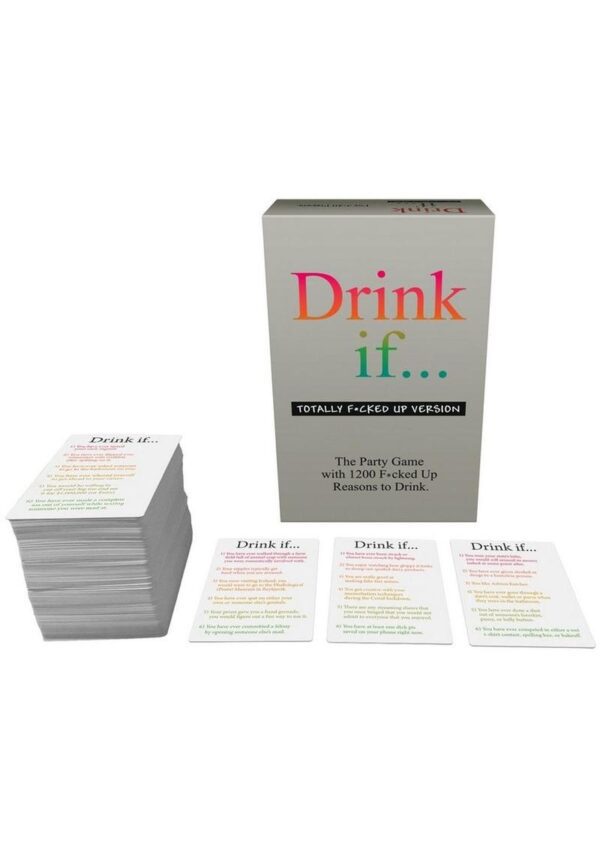 A sequel to the popular Drink if drinking game.  It`s just a fun and easy to play as the earlier versions