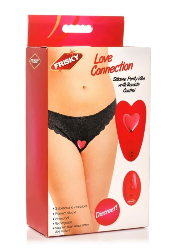 discreet toy for the both of you to enjoy. The vibe slips perfectly into place against your vulva and is held into place with a pretty