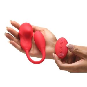 premium silicone and is body-safe and phthalate-free. Use only with water-based lubricant. Both the remote and vibrator are USB rechargeable. To wash