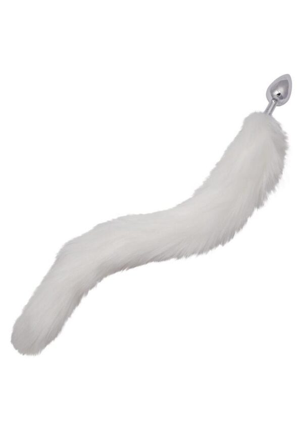 seamless metallic probe that comes with a luxurious long tail. This accessory combines the thrill of sensory exploration with the allure of the untamed