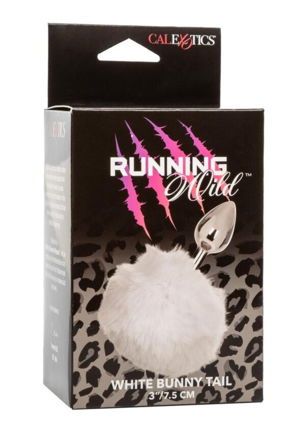 a sleek and sophisticated metallic probe adorned with a whimsical fluffy bunny tail. This charming and playful accessory is perfect for those who appreciate fun and adventure in their sensual experiences. The probe`s streamlined design ensures enhanced stimulation
