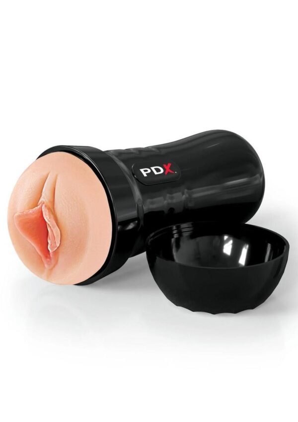 and your stroker turns into a pleasure zoneof slippery orgasmic fun! Designed with realistic details and asuper-stimulating pleasure tunnel