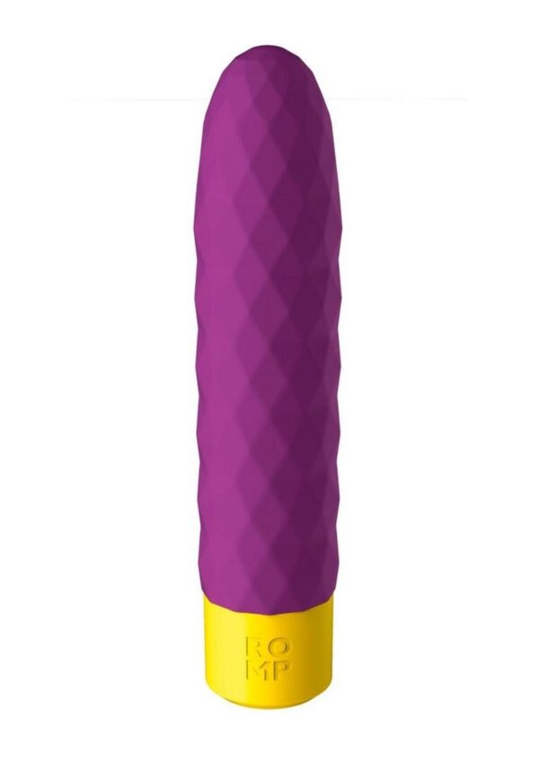 Size isn`t everything! Bullet vibrator ROMP Beat is a super compact and easy-to-use toy that pampers your clitoris with precision pleasure. Oh