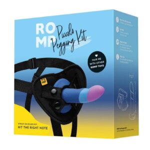 body safe silicone for sleek penetration. Pairing Opportunities andndash; The harness fits ROMP Dizi for those who are looking for a larger dildo. Pair with ROMP Riot bullet vibe for heightened sensations.