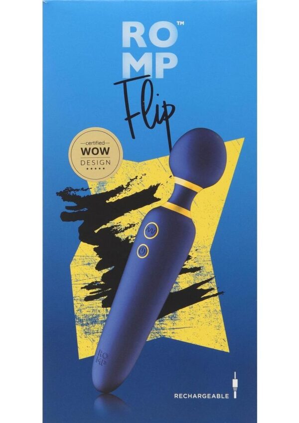 ROMP Flip has a flexible head and a powerful motor for powerful vibrations. Itandrsquo;s light and easy to handle