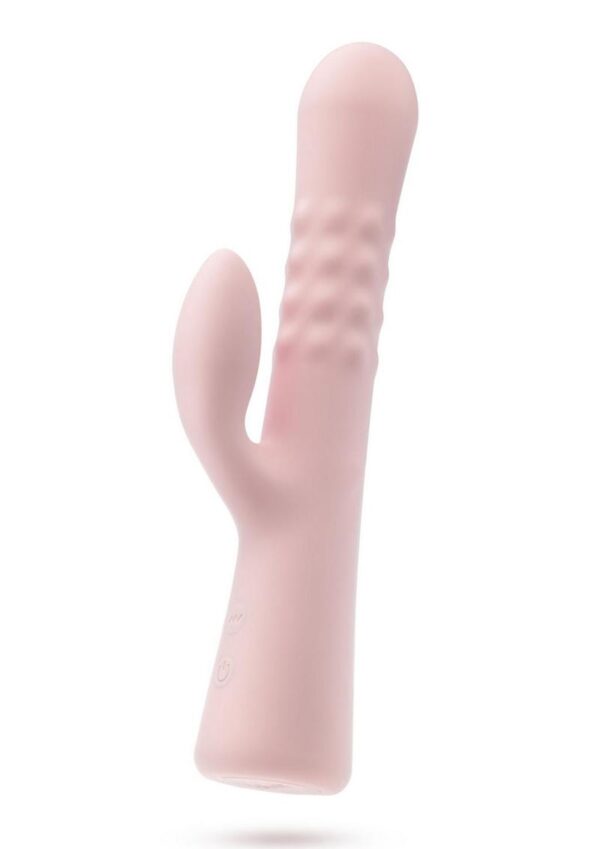 Keep Going Till You Hit The Spot with Jaymie! This energetic vibrator is the most versatile rabbit around