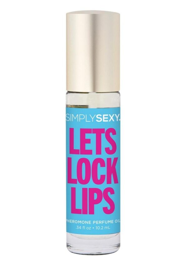 Simply Sexy Pheromone Perfume Oil Roll-On-Let`s Lock Lips 0.34 floz/ 10.2ml Pheromones are famously thought to increase sexual desire. Influencing the desire of others as well as your own as you seek out intimacy and connection. They are like little chemical messengers sent from your body