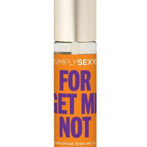 Simply Sexy Pheromone Perfume Oil Roll-On- Forget Me Not 0.34 floz/ 10.2ml Pheromones are famously thought to increase sexual desire. Influencing the desire of others as well as your own as you seek out intimacy and connection. They are like little chemical messengers sent from your body