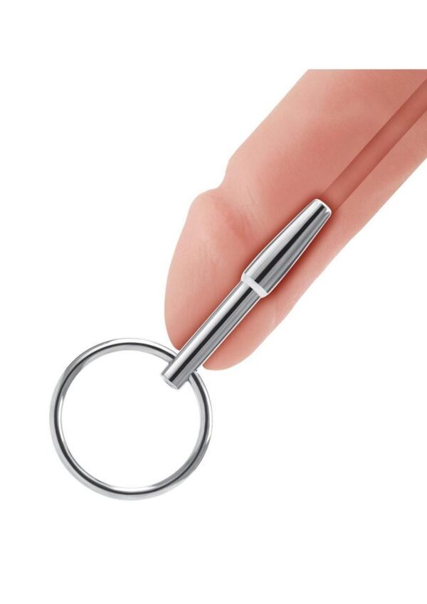 while the attached ring provides added control and security. Its design allows for a comfortable fit