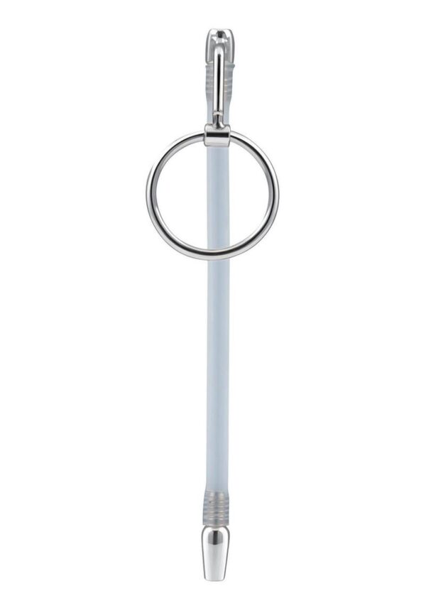 while the attached catheter-style urethral plug adds an extra layer of sensation. The tapered design ensures easy and comfortable ion