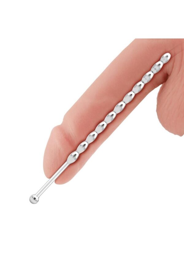 ensuring both safety and pleasure during your exploration of urethal stimulation. The teardrop-shaped tip adds sensation while providing easy and comfortable ion. Its 6-inch length offers deep exploration and precise stimulation