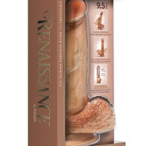 the 9.5-inch realistic dildo from our Renaissance line. This realistic sex toy transcends the art of realism