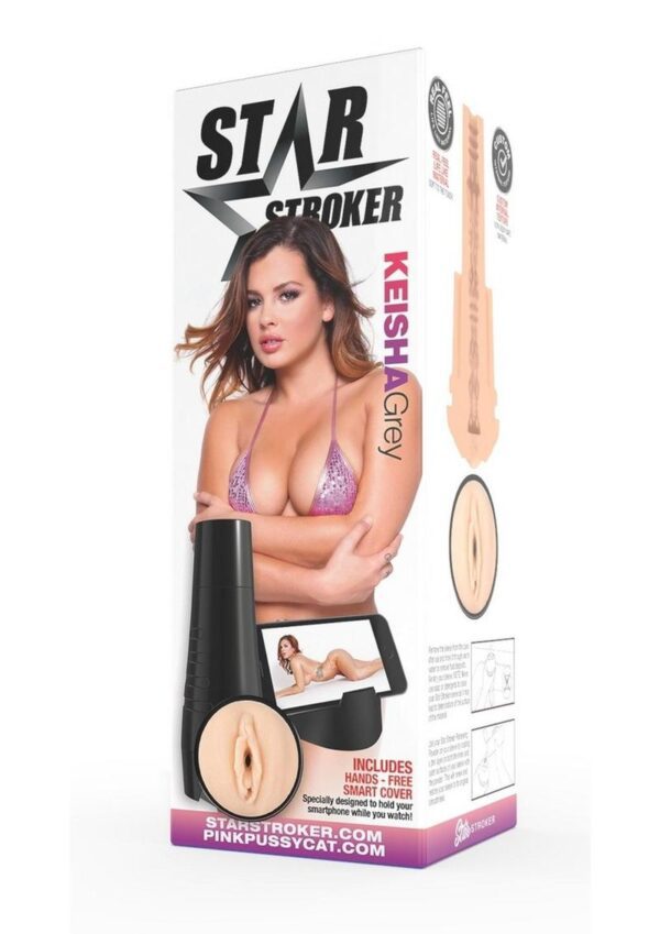 Star Stroker Keisha Grey Pussy Stroker Hard Case - Vanilla - Image 2