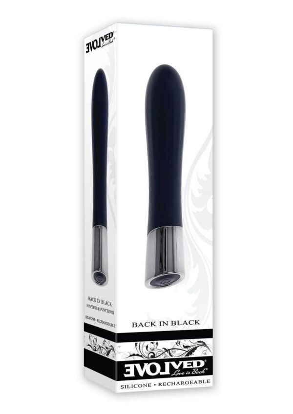 black and chrome-tipped